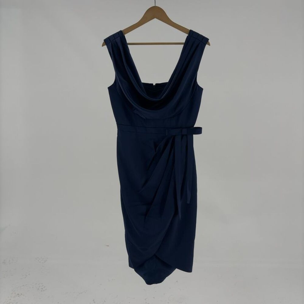 Theia Stephanie Wrap Dress